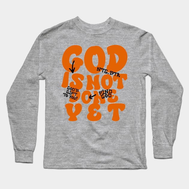 GOD Long Sleeve T-Shirt by NTG.STORE